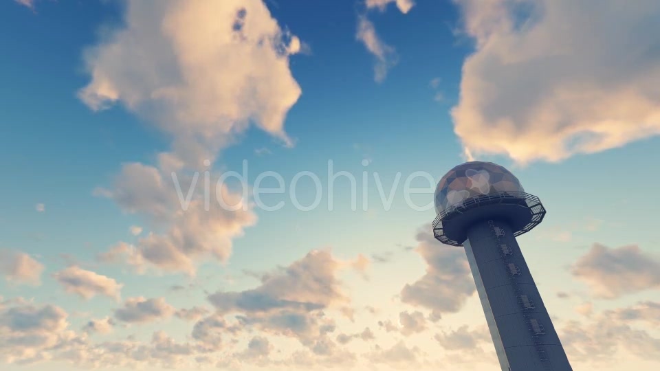 Radar Ball Radome Tower - Download Videohive 19451870