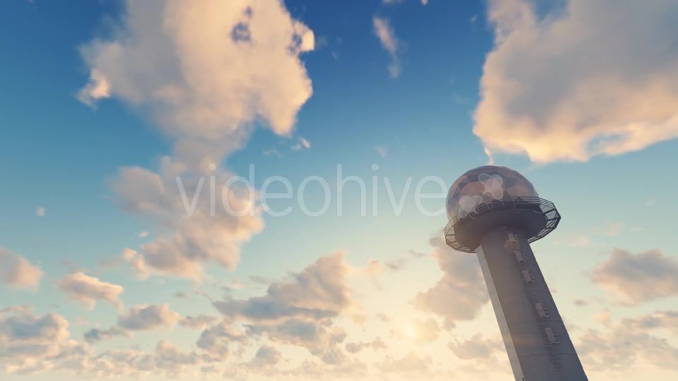 Radar Ball Radome Tower - Download Videohive 19451870