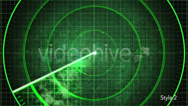 Radar Detection Screen Display 2 Looping Styles Videohive 4588430 Motion Graphics Image 8