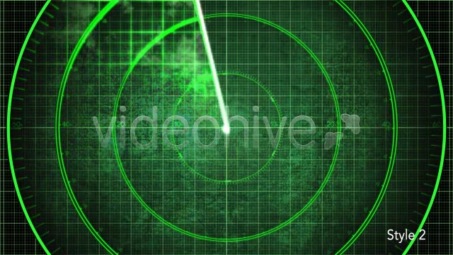 Radar Detection Screen Display 2 Looping Styles Videohive 4588430 Motion Graphics Image 9