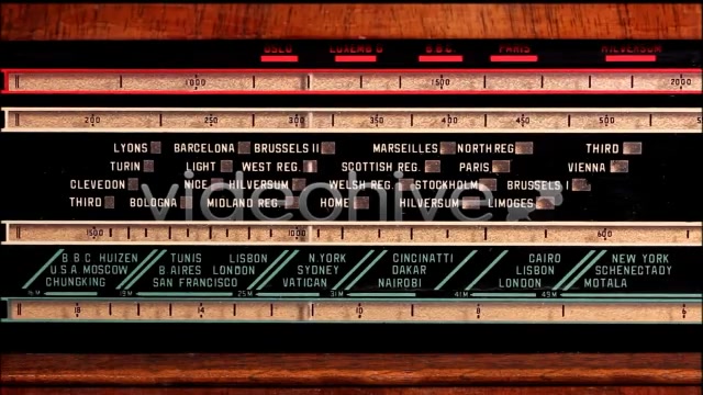 Radio Old  Videohive 179714 Stock Footage Image 4