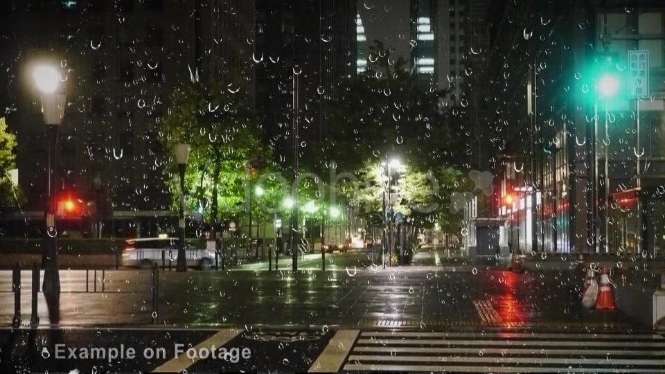 Rain Drop On Window  Videohive 11642427 Stock Footage Image 5