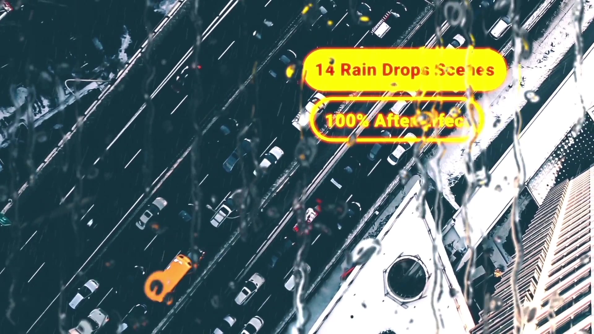 Rain Drops With Titles Videohive 21483154 After Effects Image 3