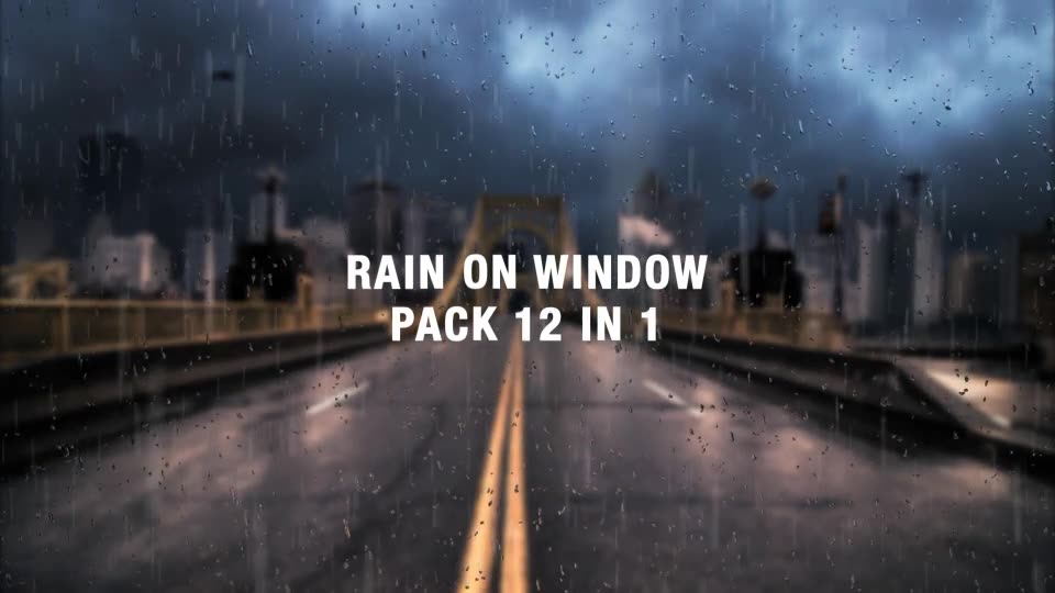 Rain on Window Pack Videohive 15768273 After Effects Image 2