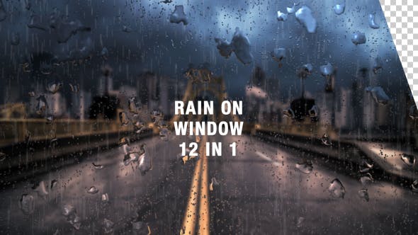 Rain on Window Pack - Videohive Download 15768273