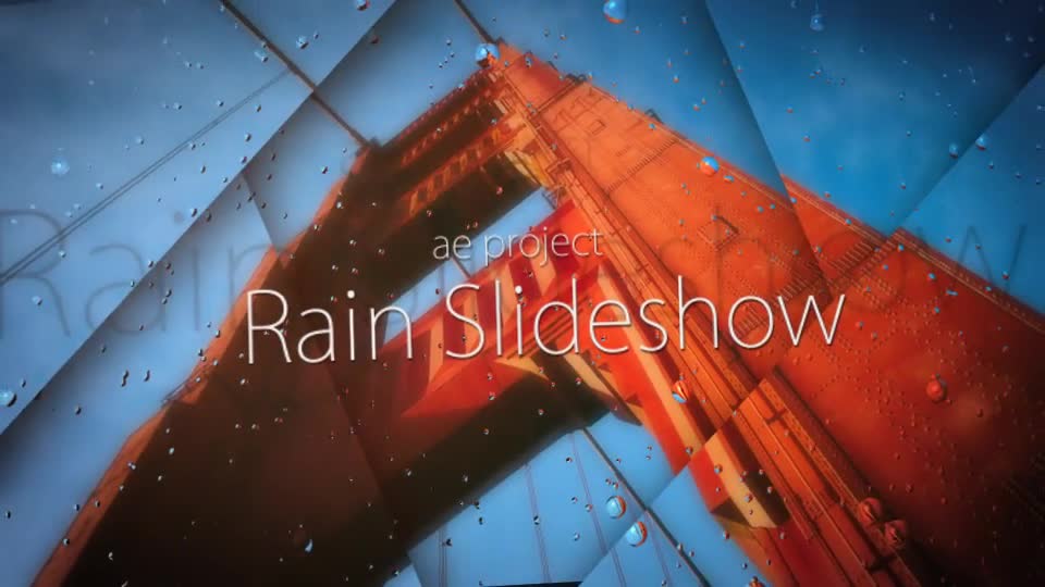 Rain Slideshow Videohive 15800793 After Effects Image 1