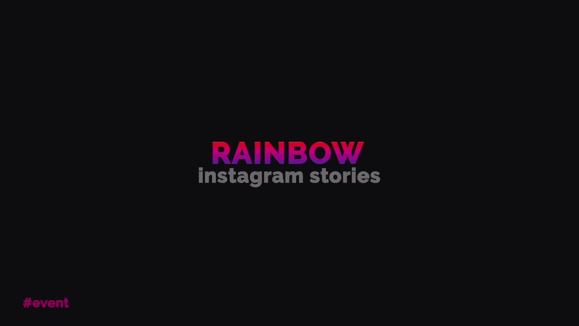 Rainbow Instagram Stories Videohive 24495969 After Effects Image 2