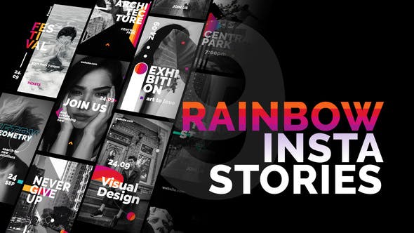 Rainbow Instagram Stories - Download Videohive 24495969