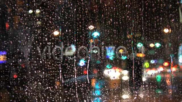 Rainy Night Window HD Loop  Videohive 71327 Stock Footage Image 10