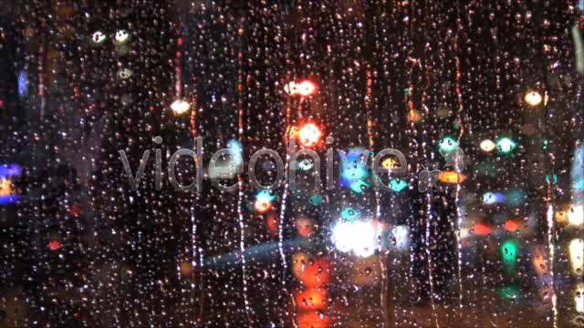 Rainy Night Window HD Loop  Videohive 71327 Stock Footage Image 12