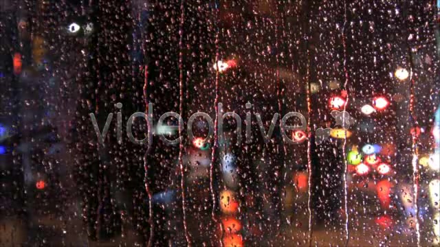 Rainy Night Window HD Loop  Videohive 71327 Stock Footage Image 5