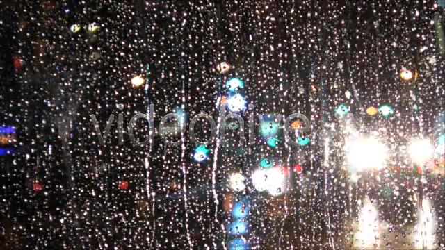 Rainy Night Window HD Loop  Videohive 71327 Stock Footage Image 8