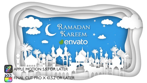 Ramadan and Eid Mubarak Opener Apple Motion - 31740132 Download Videohive