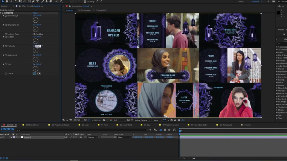 Ramadan Broadcast Package Videohive 23653891 After Effects Image 13