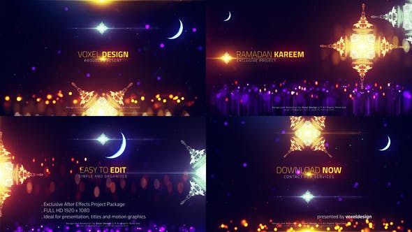 Ramadan cinematic titles - Videohive 23697279 Download