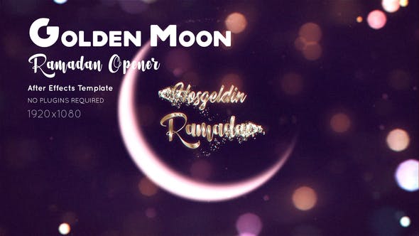 Ramadan Golden Moon - Videohive Download 31674822