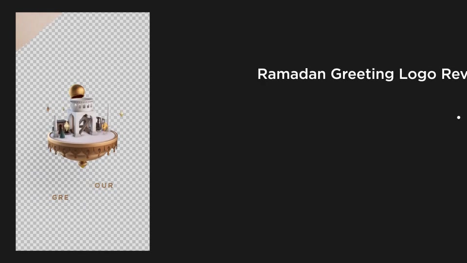 Ramadan Greeting Logo Reveal Videohive 26618336 After Effects Image 6