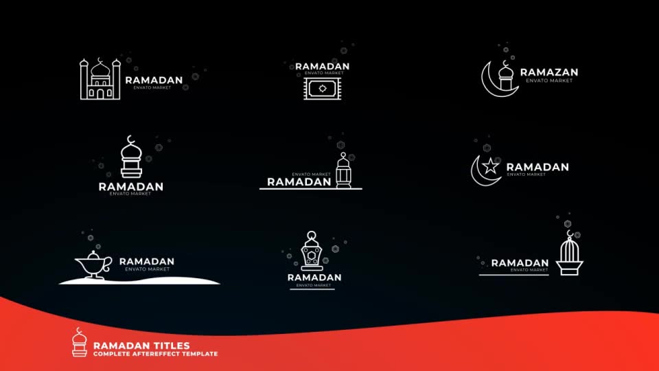 Ramadan Icon Titles Videohive 30946870 After Effects Image 2