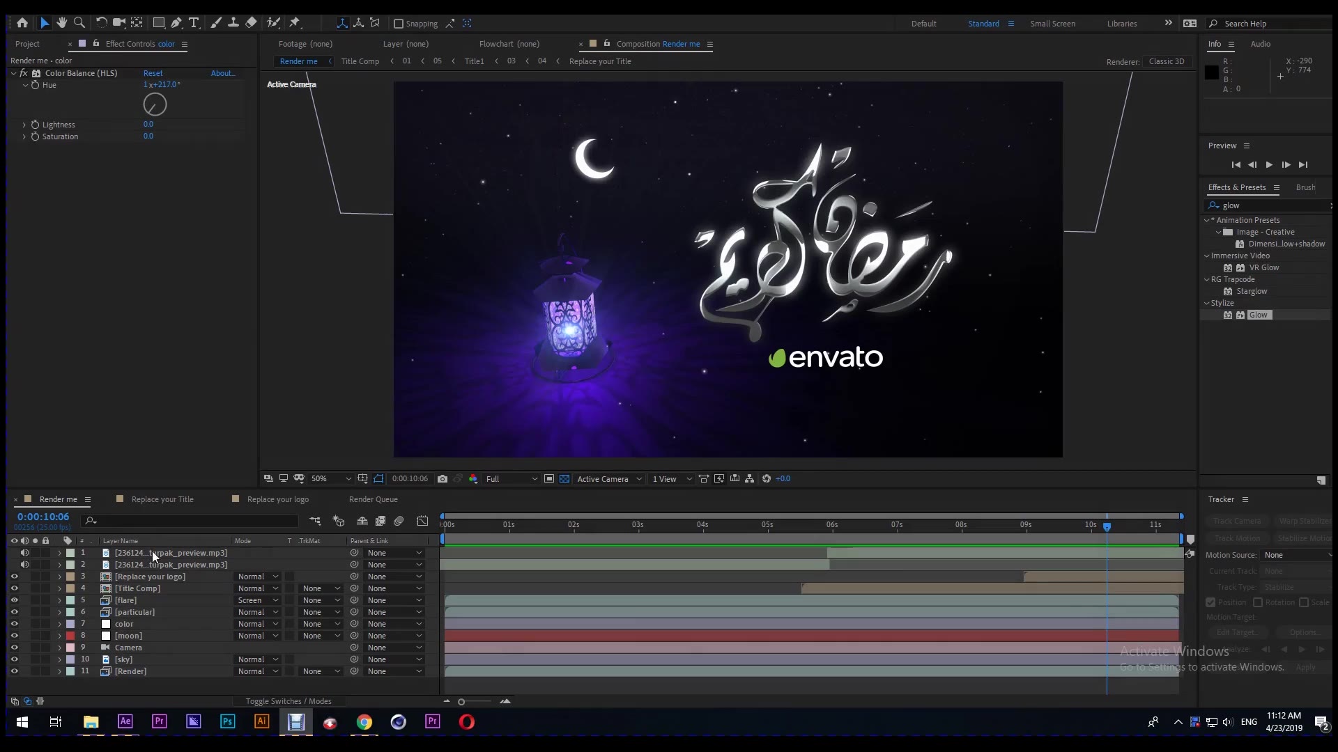 Ramadan Intro & Eid Videohive 23700211 After Effects Image 6