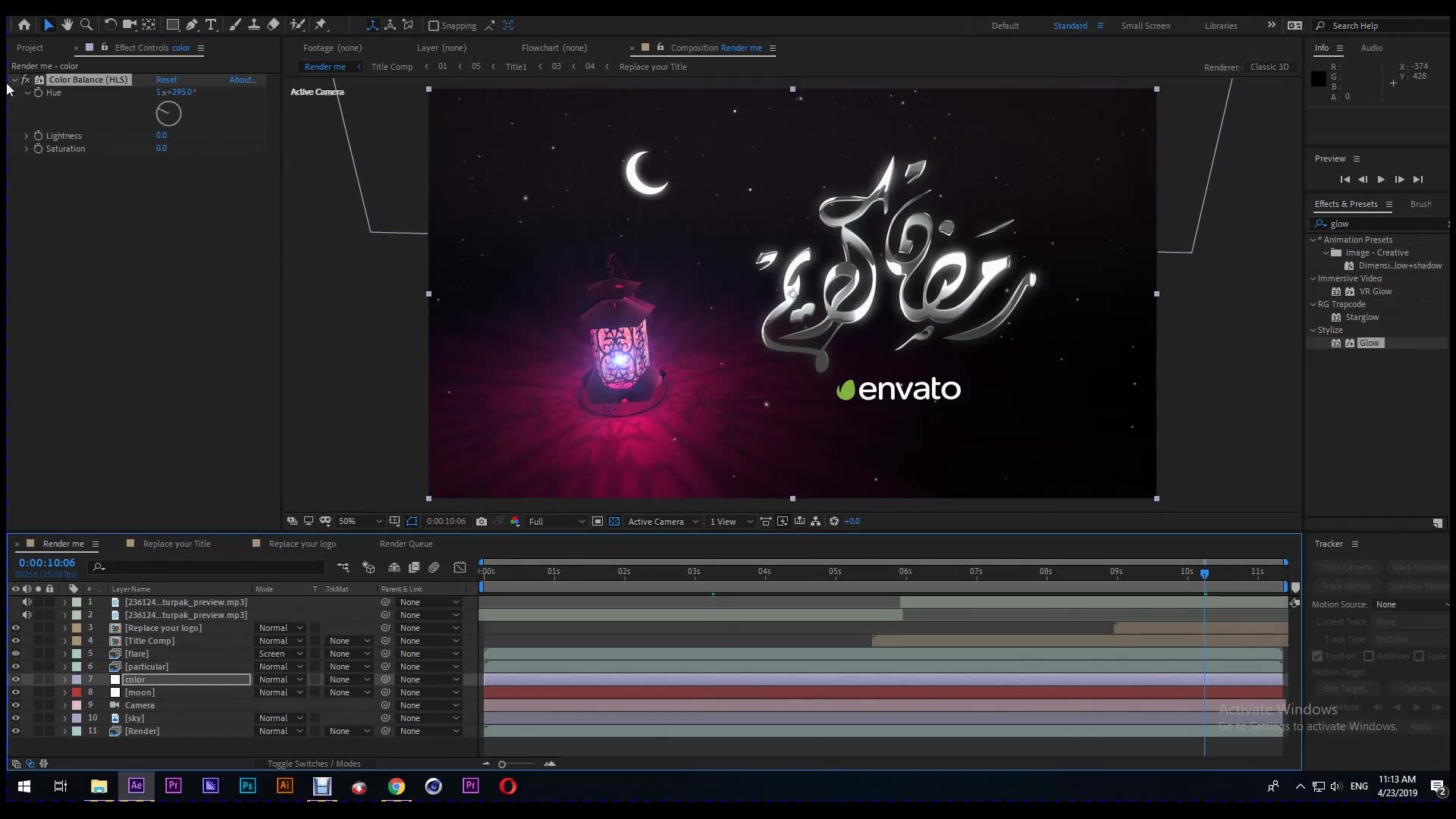 Ramadan Intro & Eid Videohive 23700211 After Effects Image 7