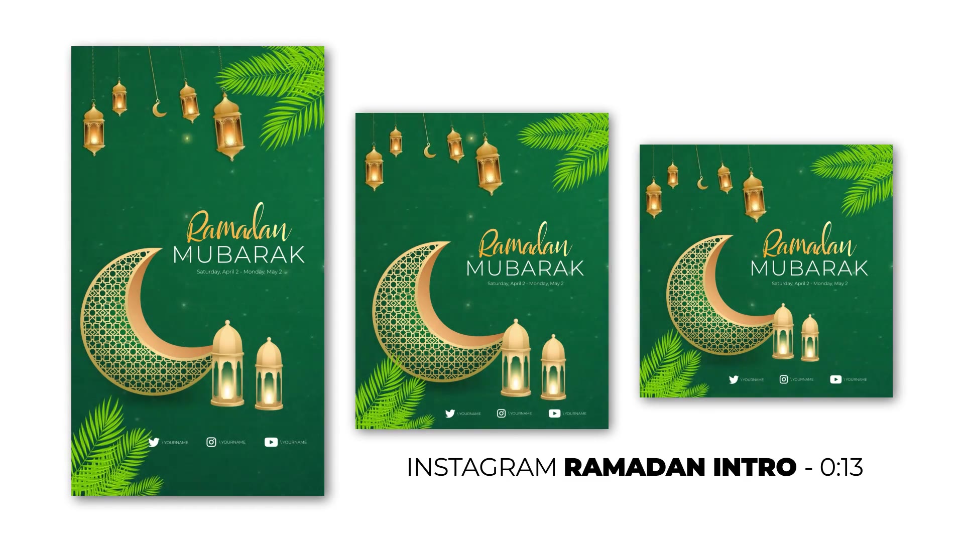 Ramadan Intro Instagram Videohive 36867289 After Effects Image 5