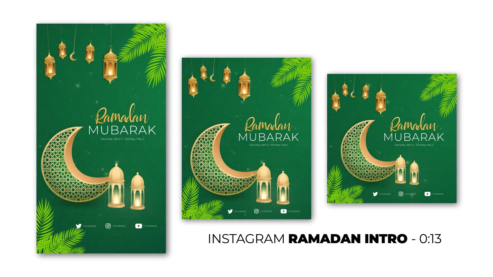 Ramadan Intro Instagram Videohive 36867289 After Effects Image 6