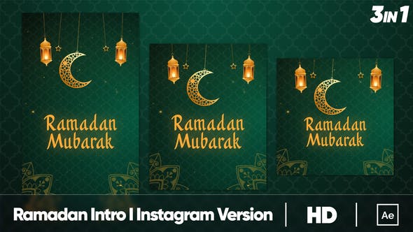 Ramadan Intro | Instagram Version II - Videohive Download 36507126