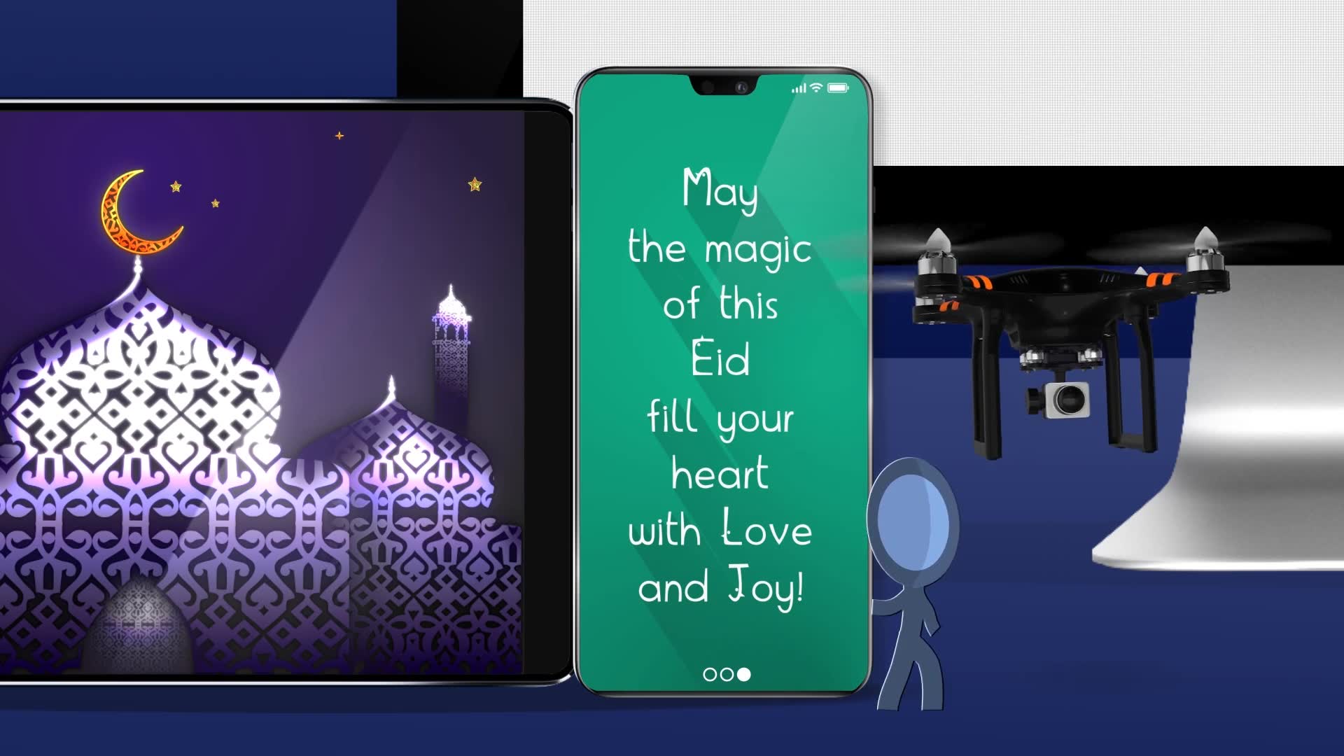 Ramadan Kareem Eid Mubarak Greeting Videohive 26605344 Premiere Pro Image 7