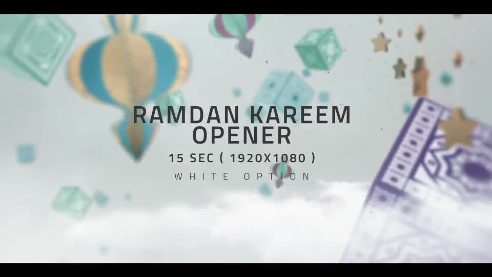 Ramadan Kareem Opener l Ramadan Kareem Wishes l Islamic Quran Month l Ramadan Celebrations Videohive 26434519 After Effects Image 1
