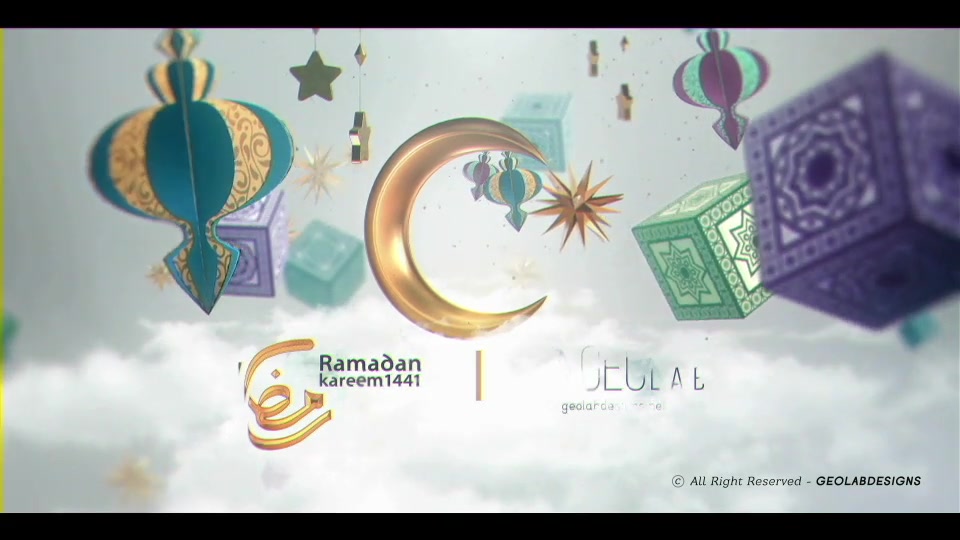 Ramadan Kareem Opener l Ramadan Kareem Wishes l Islamic Quran Month l Ramadan Celebrations Videohive 26434519 After Effects Image 5