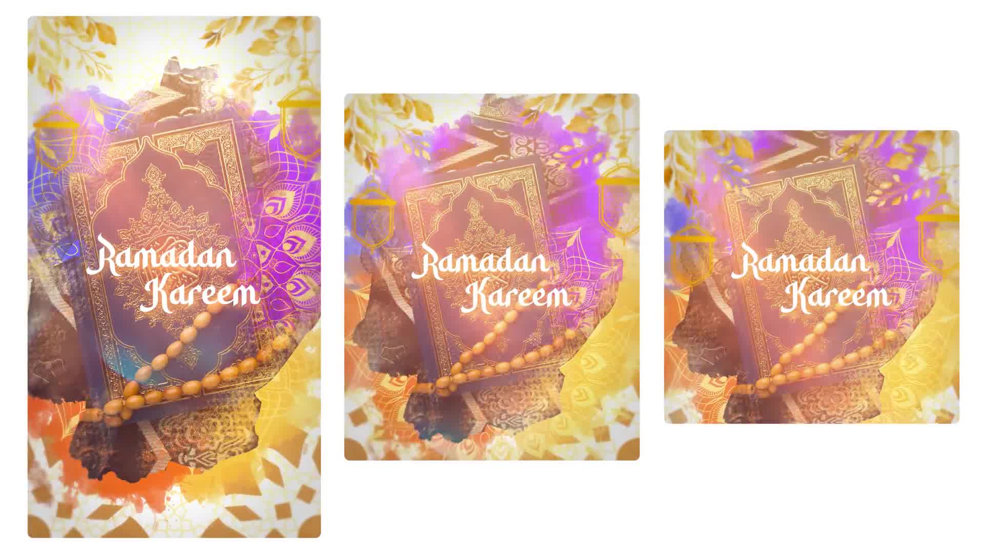 Ramadan Kareem Opener | Social Media (3 in 1) Videohive 36649350 After Effects Image 9