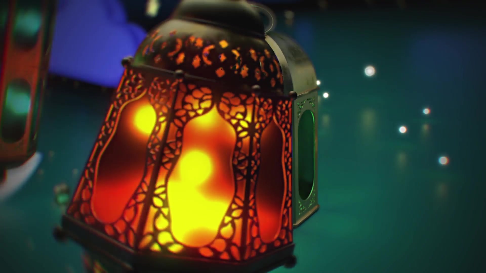 Ramadan Kareem Opening/ Lamp Lights/ Arab Logo Reveal/ Muslims Intro/ Cloud and Stars/ Night Light Videohive 19995385 After Effects Image 5