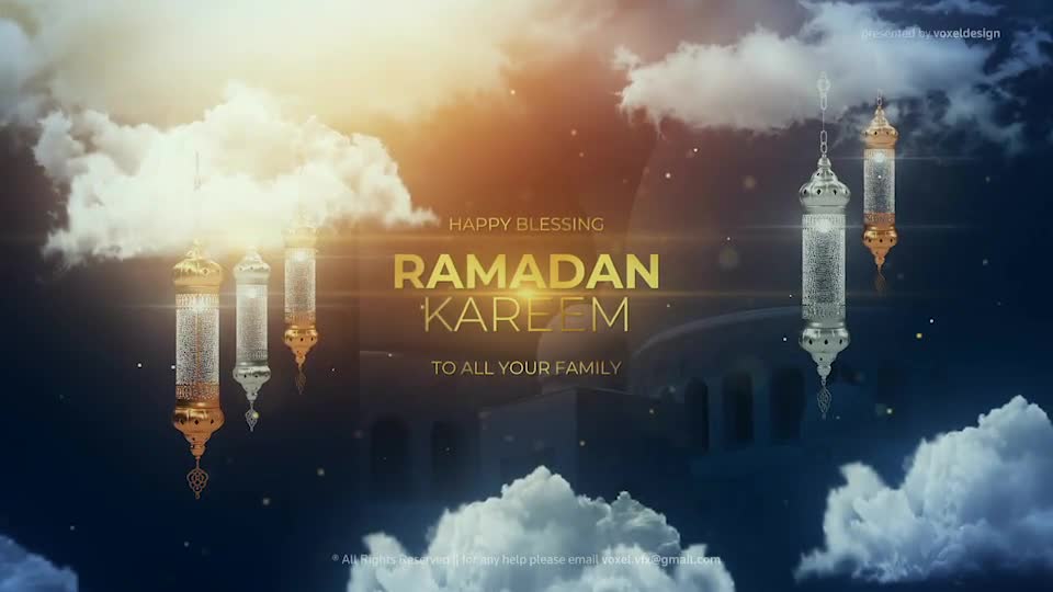 Ramadan Kareem Title Videohive 26238215 After Effects Image 1