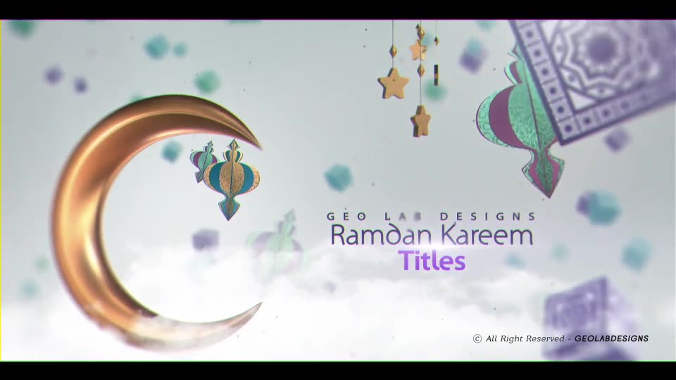 Ramadan Kareem Titles l Ramadan Kareem Wishes l Islamic Quran Month l Ramadan Celebrations Videohive 26435356 After Effects Image 2