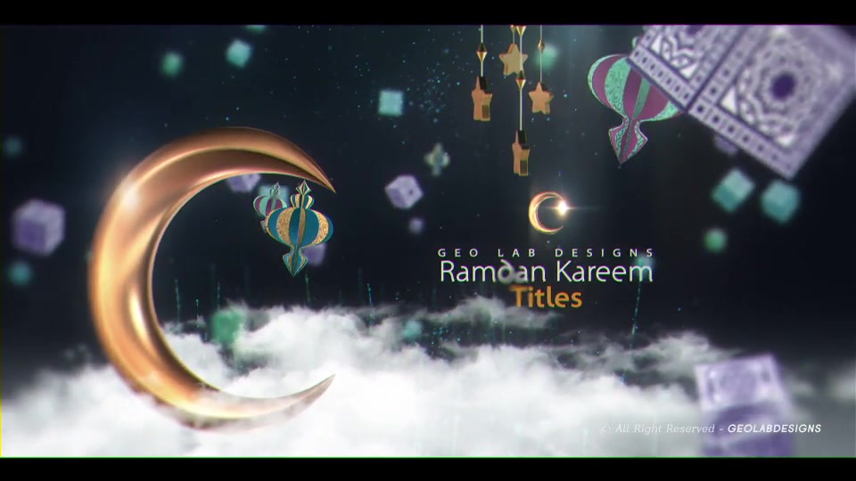 Ramadan Kareem Titles l Ramadan Kareem Wishes l Ramadan Greeting l Ramadan Celebrations Videohive 26477592 After Effects Image 3