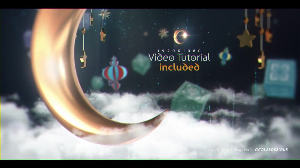 Ramadan Kareem Titles l Ramadan Kareem Wishes l Ramadan Greeting l Ramadan Celebrations Videohive 26477592 After Effects Image 7