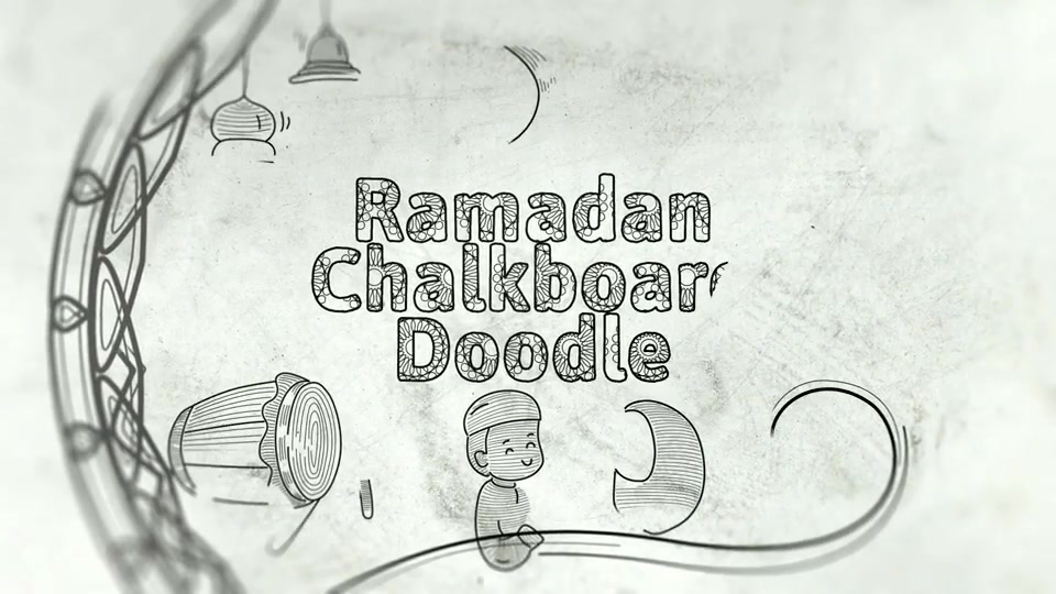 Ramadan Mubarak Doodle Greetings Videohive 26442655 After Effects Image 10