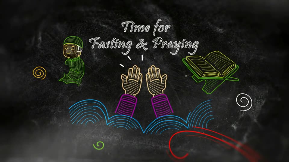 Ramadan Mubarak Doodle Greetings Videohive 26442655 After Effects Image 2