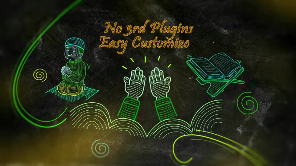 Ramadan Mubarak Doodle Greetings Videohive 26442655 After Effects Image 6