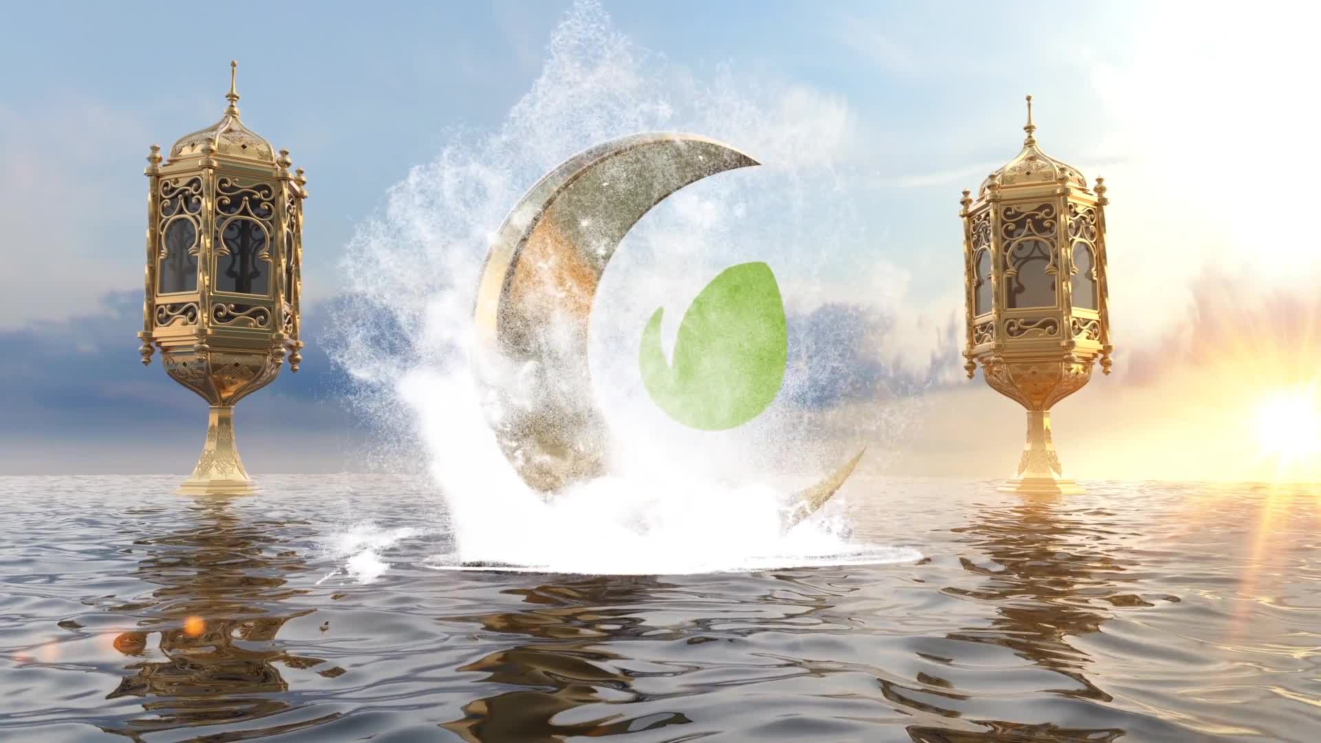 Ramadan On The Ocean Logo Videohive 23645038 After Effects Image 6