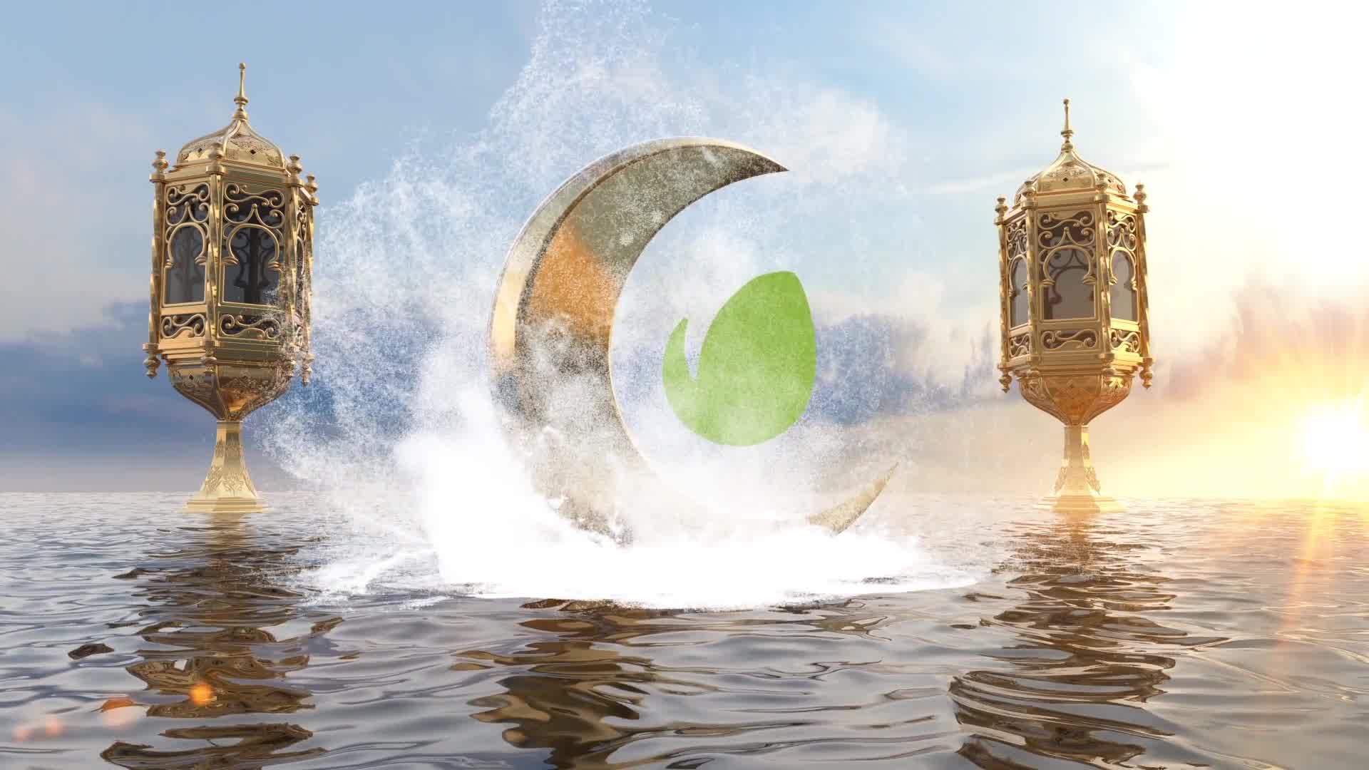 Ramadan On The Ocean Logo Videohive 23645038 After Effects Image 7