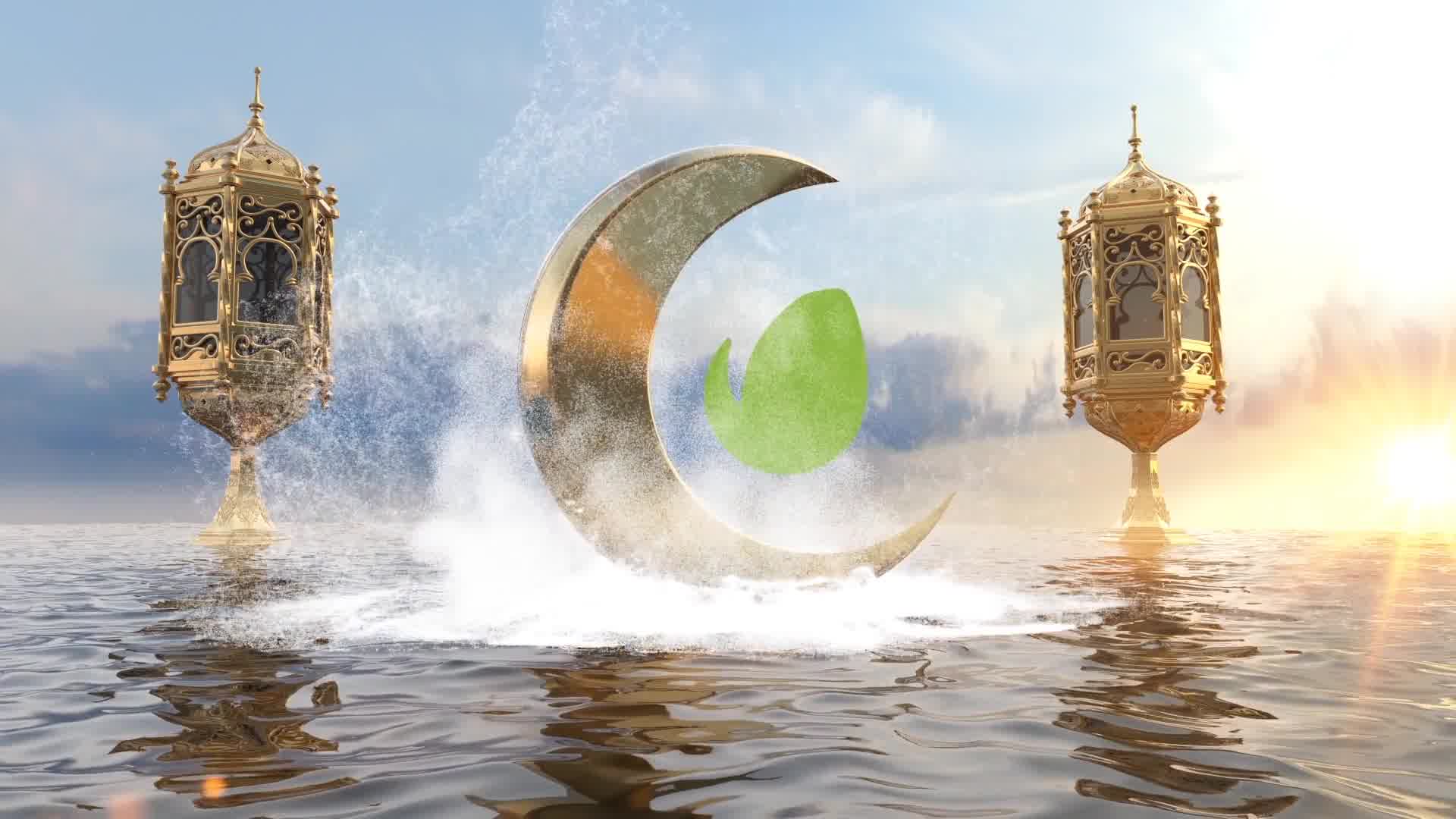 Ramadan On The Ocean Logo Videohive 23645038 After Effects Image 8