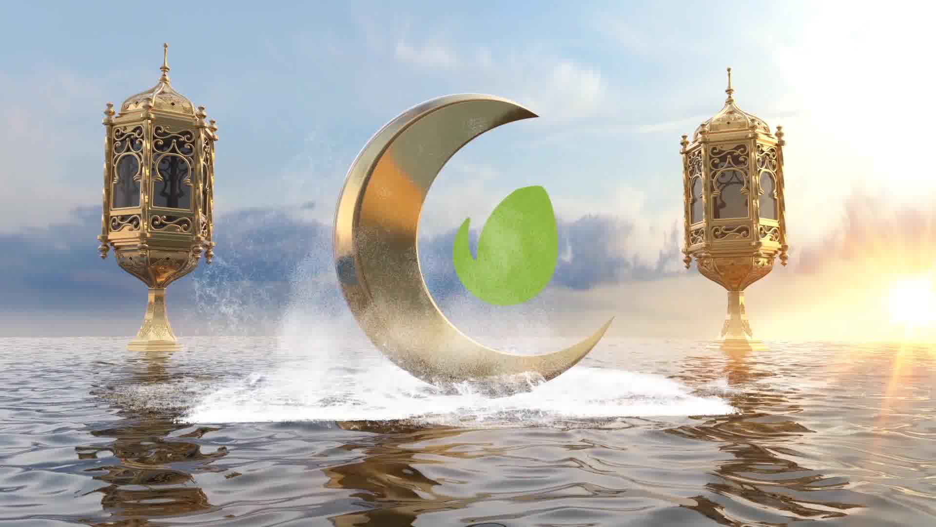 Ramadan On The Ocean Logo Videohive 23645038 After Effects Image 9
