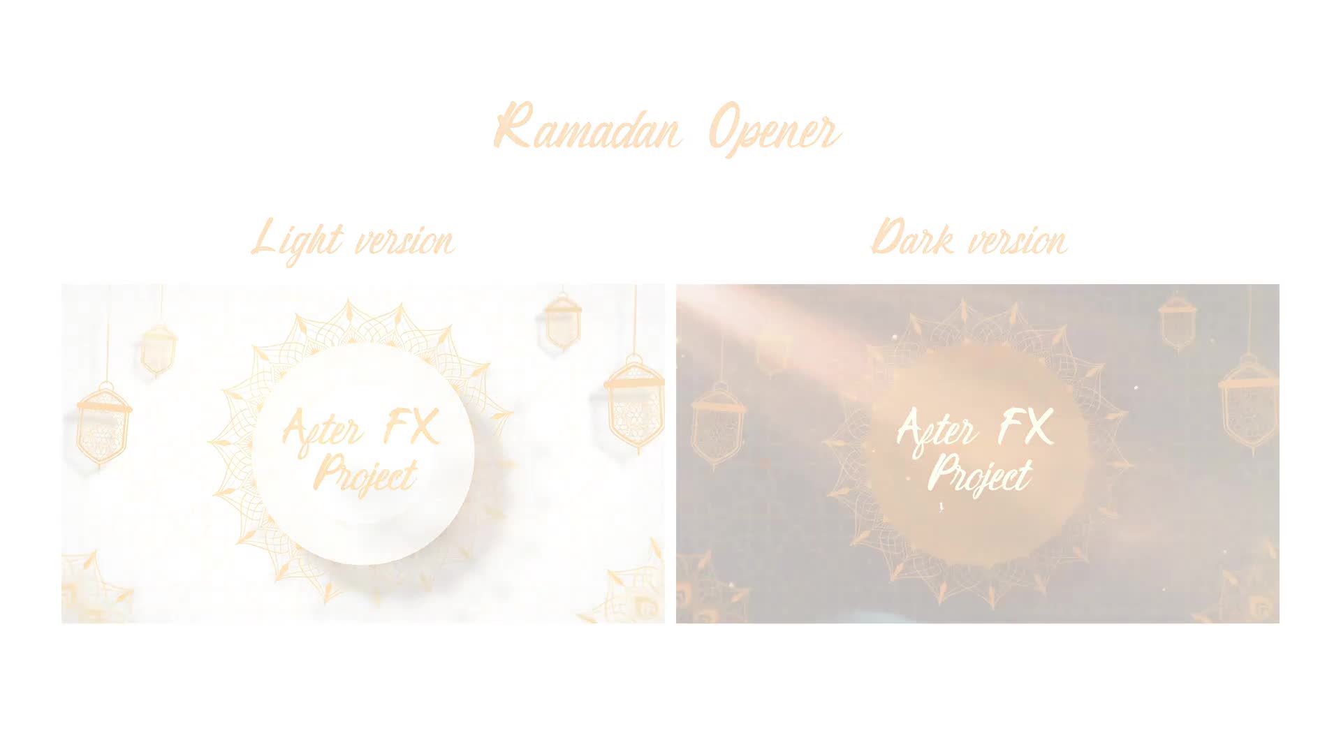 Ramadan Opener Videohive 31548329 After Effects Image 2