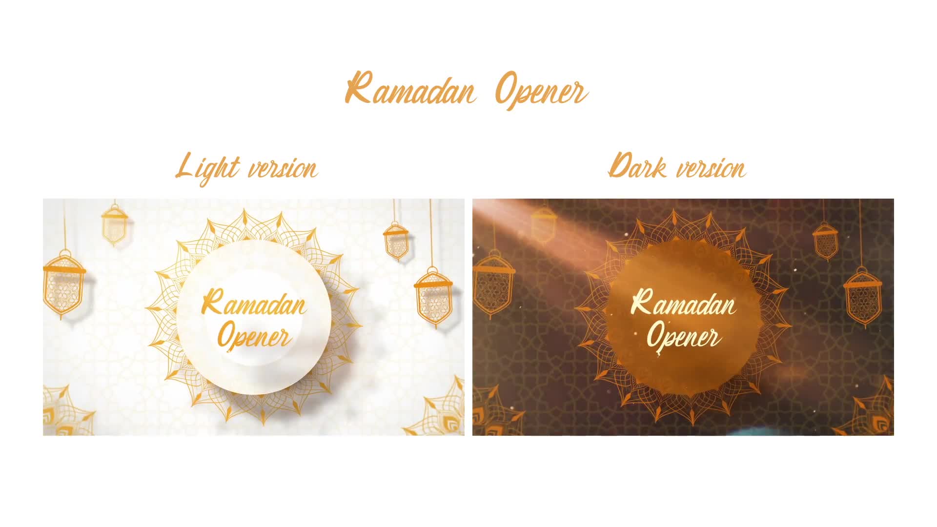 Ramadan Opener | MOGRT for Premiere Pro Videohive 31644476 Premiere Pro Image 1