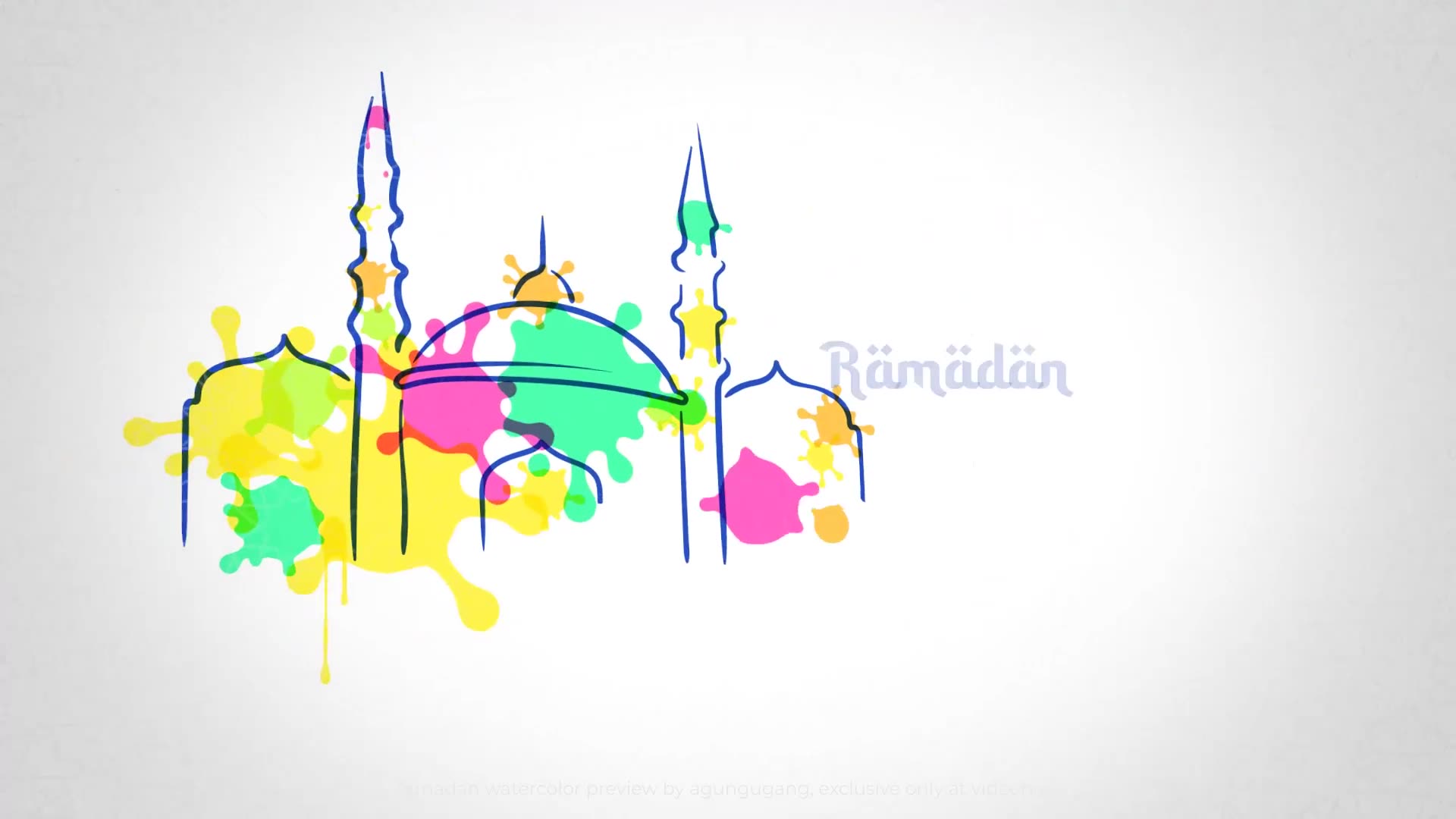 Ramadan Watercolor Videohive 31379119 After Effects Image 7