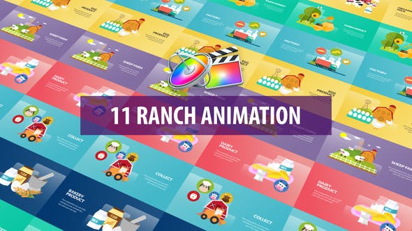 Ranch Animation | Apple Motion & FCPX - Download Videohive 31282372