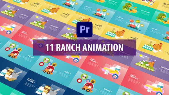 Ranch Animation | Premiere Pro MOGRT - Download 31282344 Videohive