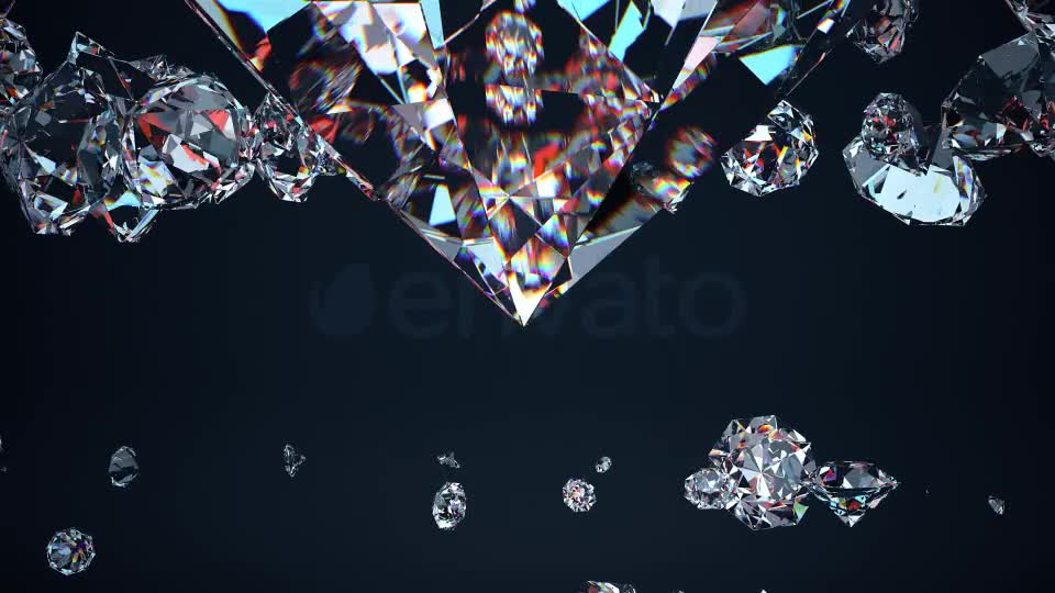 Random Size Diamonds logo reveal Videohive 24822462 After Effects Image 1
