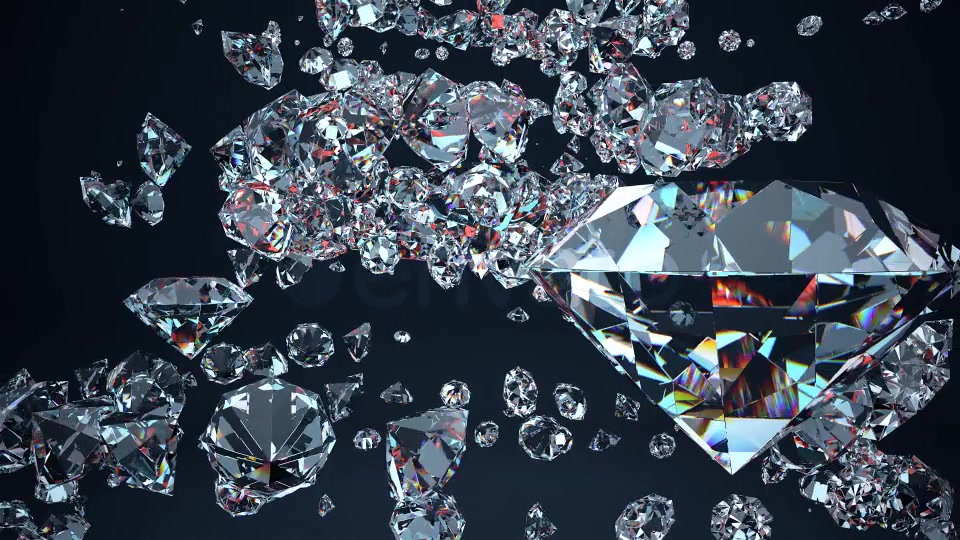 Random Size Diamonds logo reveal Videohive 24822462 After Effects Image 4